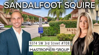 Sandalfoot Squire Boca Raton Property Tour | 9374 SW 3rd St Apt 708